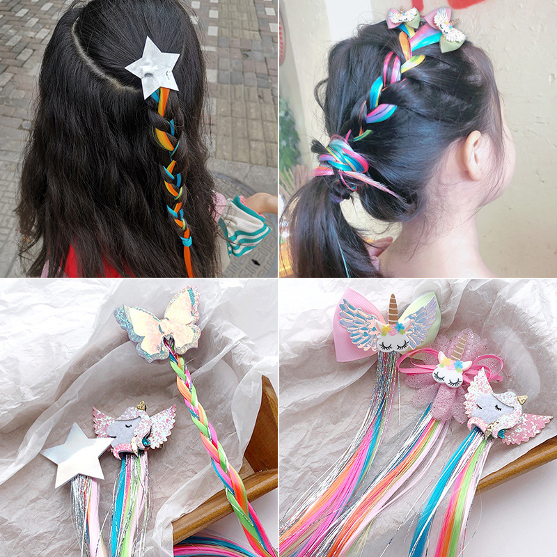 Women'S Accessories Rainbow Shops - Extensiones de cabello de colores, accesorio