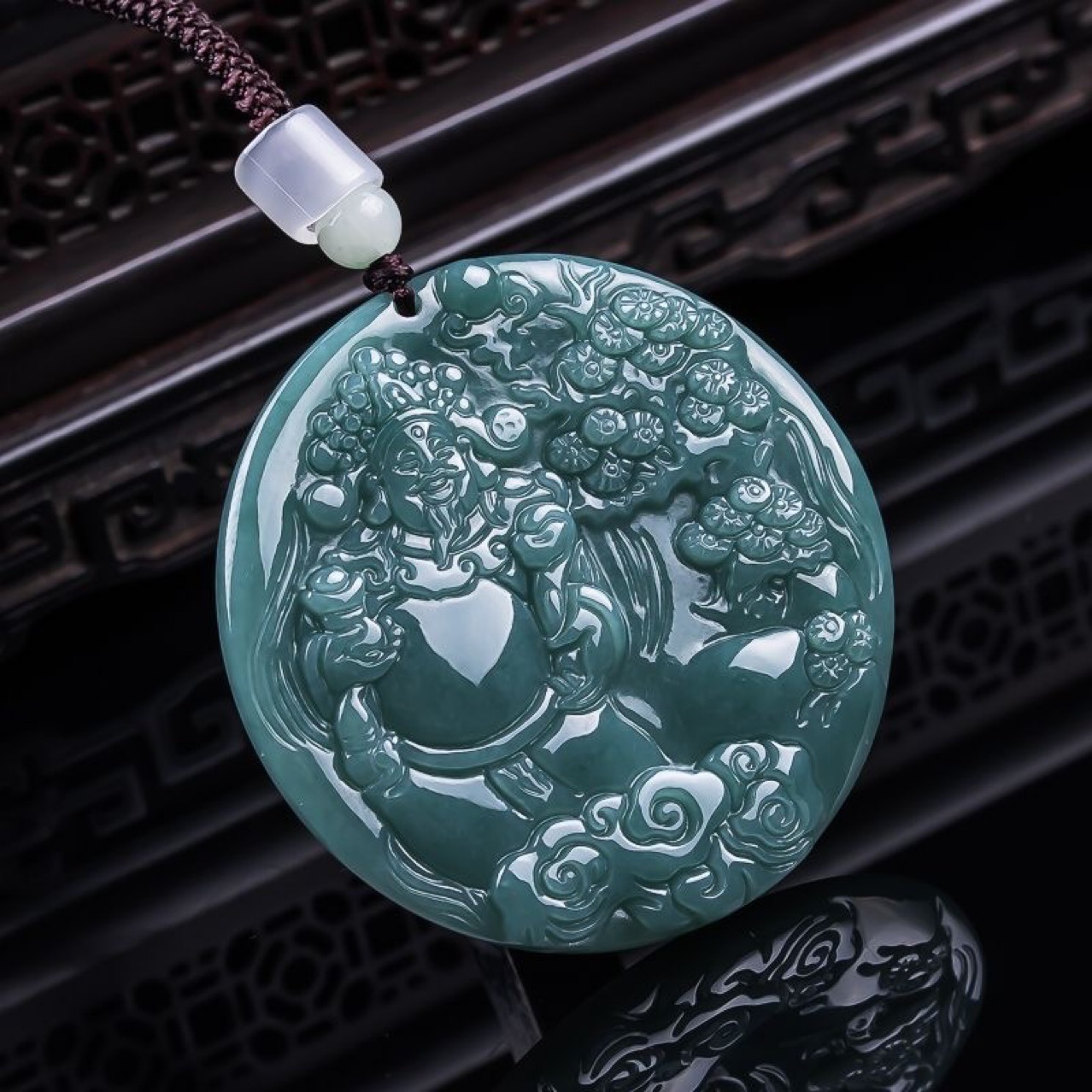 Women'S Vintage Accessories - Colgante de dios de la riqueza