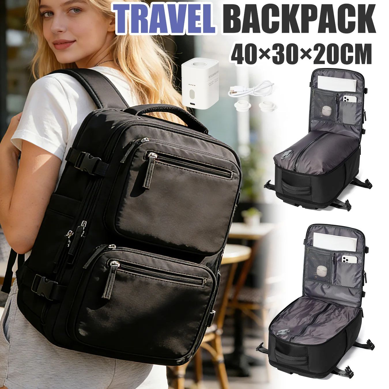 Women'S Accessories For Suit - Mochila para mujer, mochila con bomba