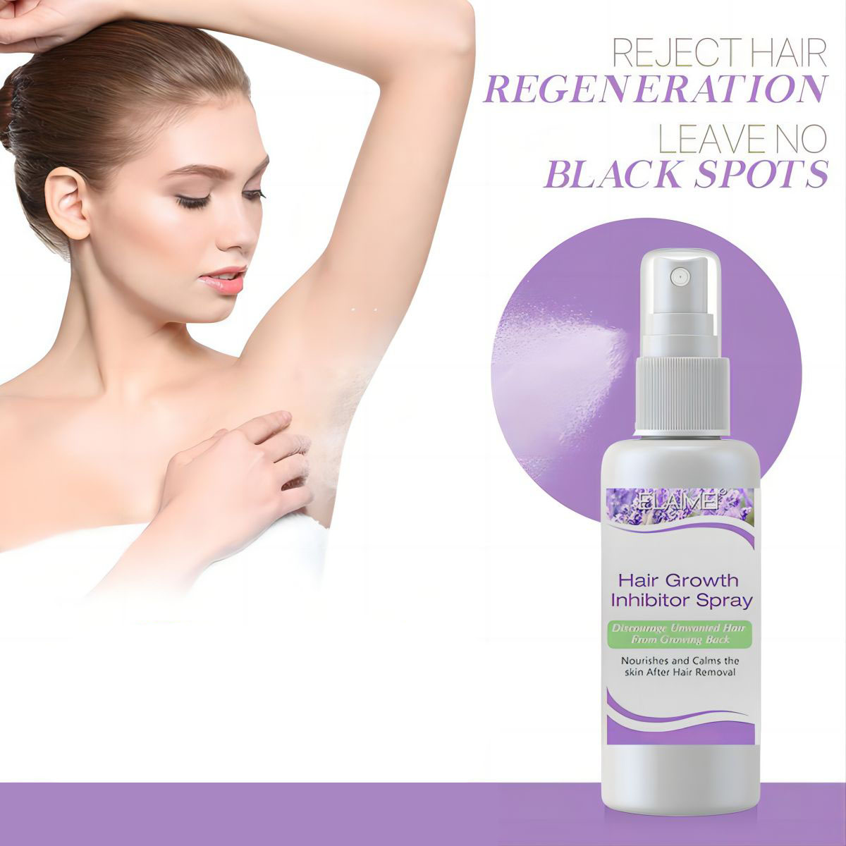 Women Accessories Clearance - Inhibidor de depilación permanente, Spray para