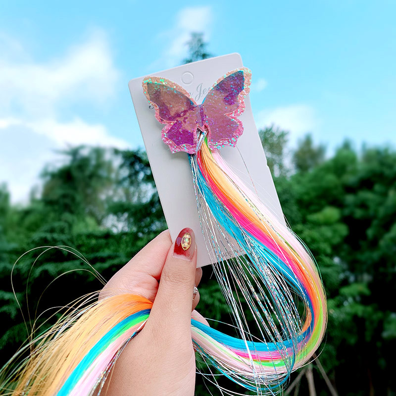 Extensiones de cabello de colo - Women'S Accessories Rainbow Shops reseña y precio