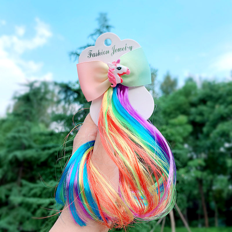 Extensiones de cabello de colo - Women'S Accessories Rainbow Shops reseña y precio
