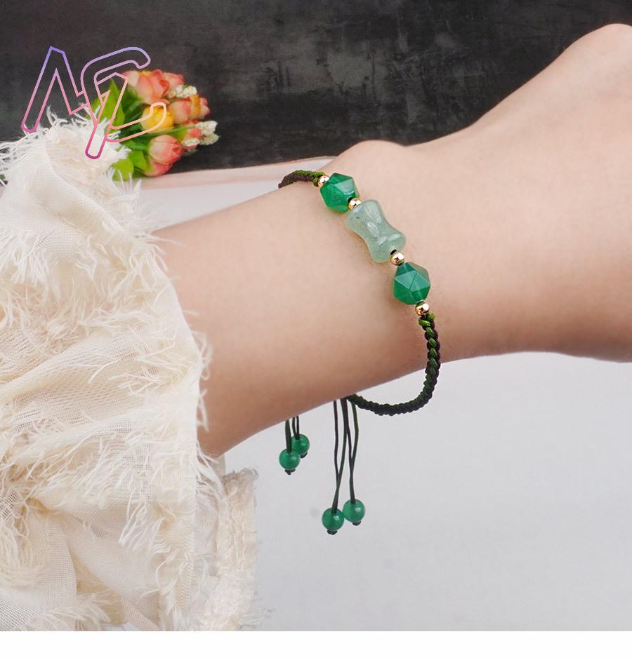 Pulseras de cuentas de Jade Na - Women'S Vintage Accessories reseña y precio