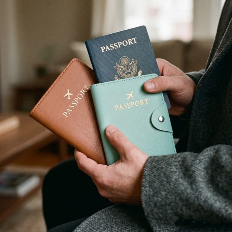 Funda de pasaporte de cuero si - Women'S Accessories Wallet reseña y precio