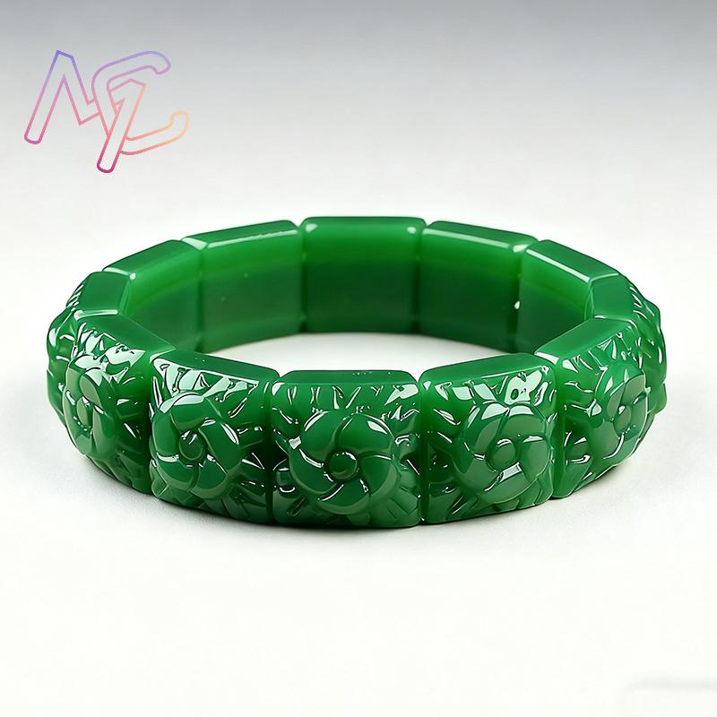 Pulsera de flor de Jade Real,  - Women'S Vintage Accessories reseña y precio