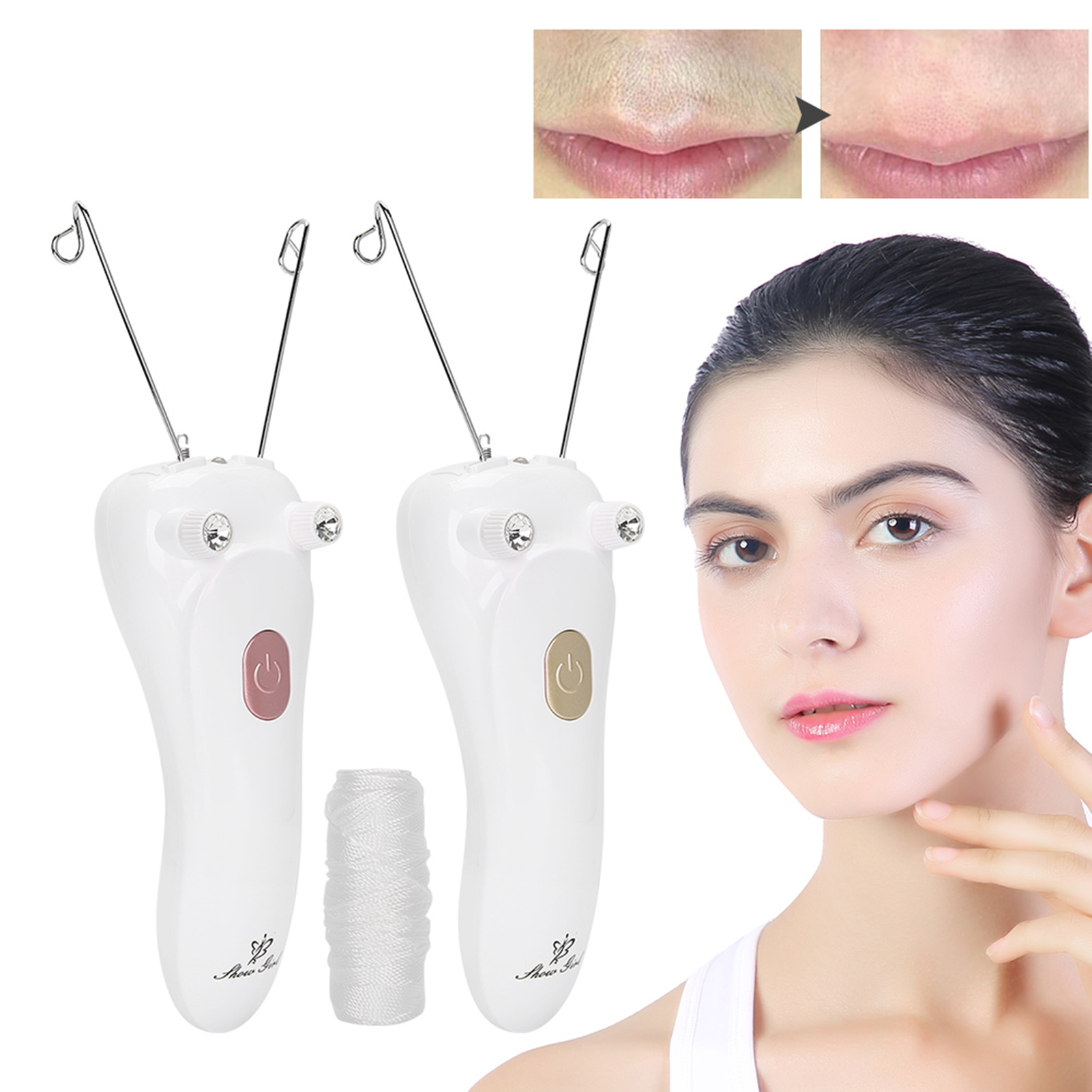Depiladora de roscado eléctric - Women Accessories Clearance reseña y precio