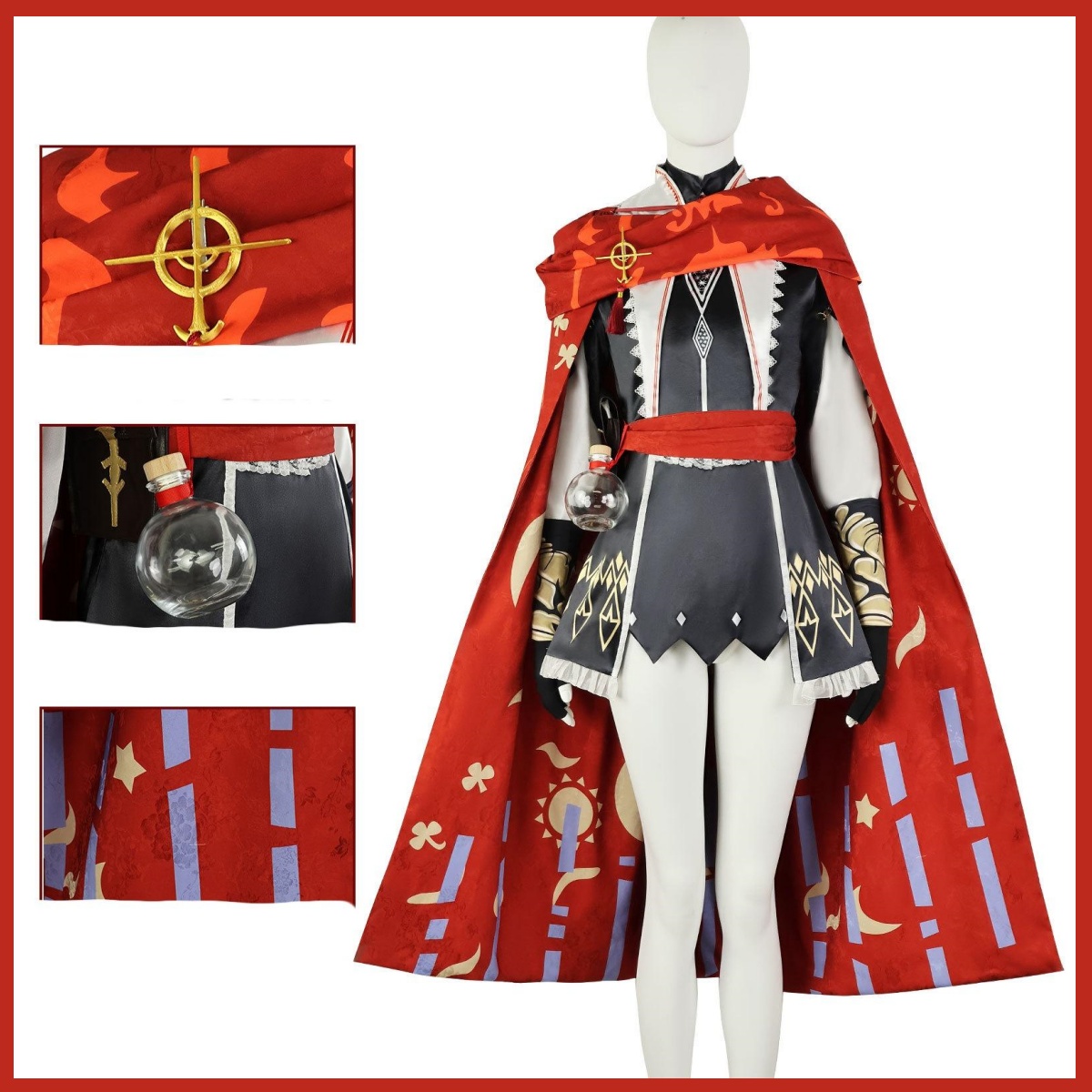Disfraz de Cosplay de Exusiai  - Women'S Accessories For Suit reseña y precio